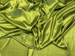 satin elastic verde olive