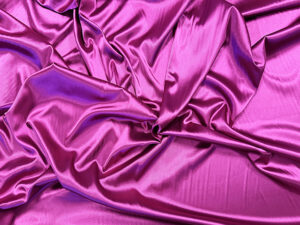 satin elastic fucsia