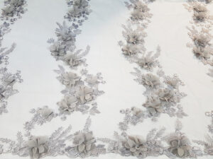 dantela 3D gri