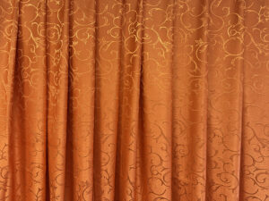 Draperie portocalie