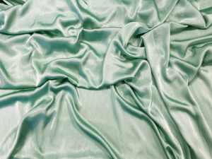 matase verde menta creponata