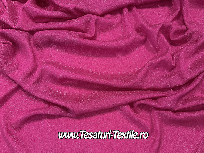 voal fuchsia cu fir lucios